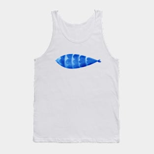 Blue fish Tank Top